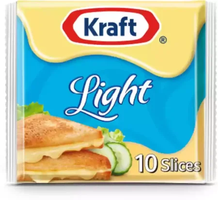 شرائح جبنة لايت Kraft